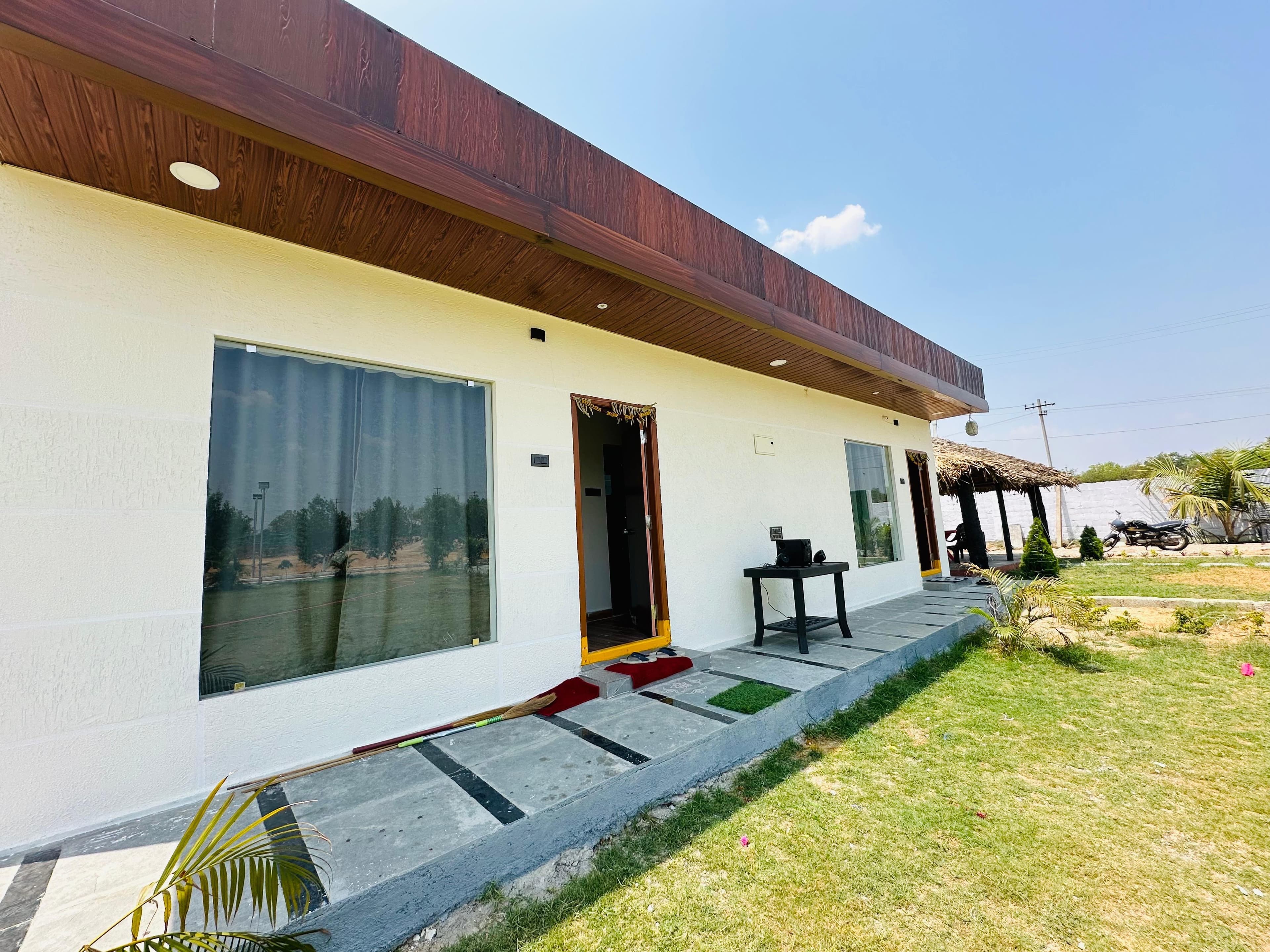 The farmhouse at APR Botanica, Amdapur, Moinabad