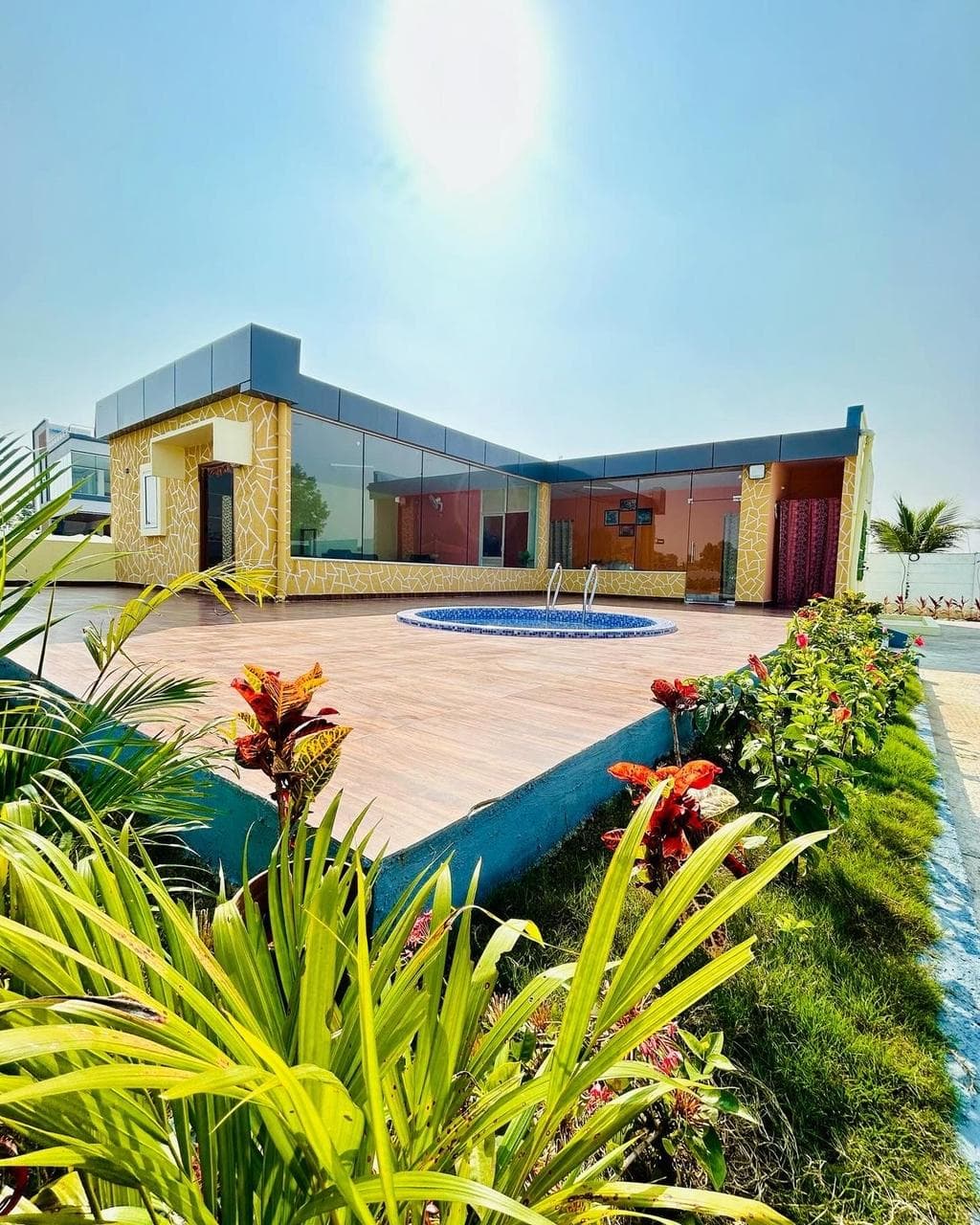 Riztik Villa, private farmhouse in Amdapur, Moinabad