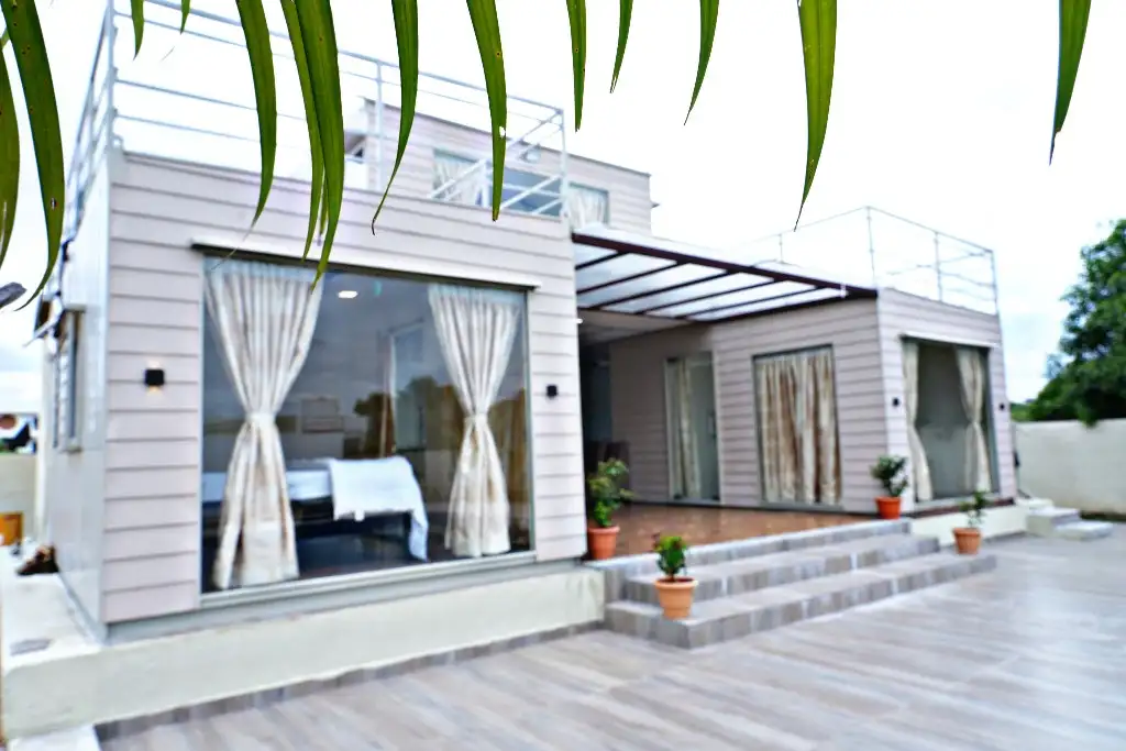 The farmhouse at Marvel Farm Stay, Moinabad