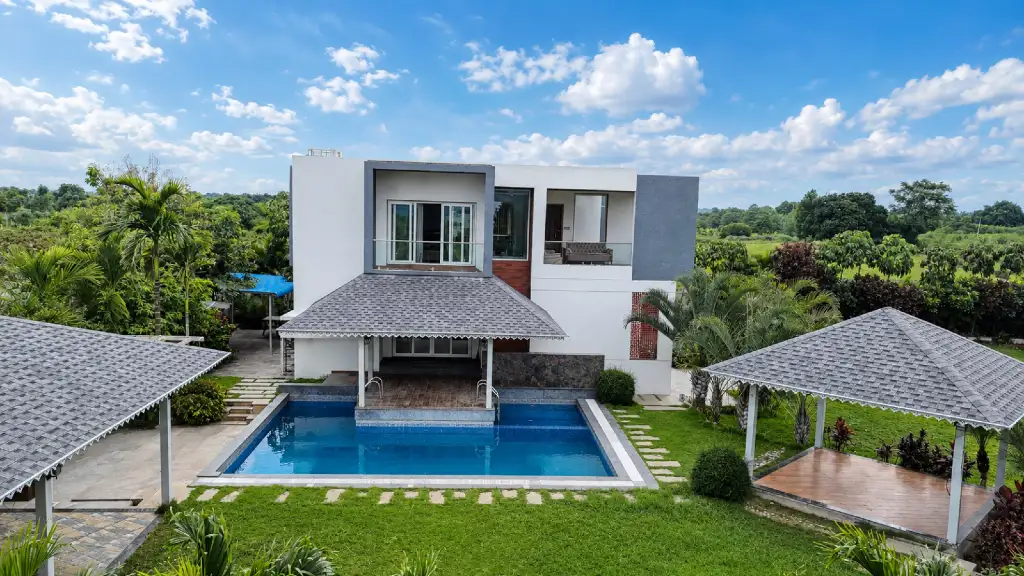 The farmhouse at Reddy Farm House, Yethbarpally, Moinabad