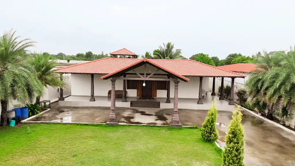 The farmhouse at Vedika Resort, Moinabad