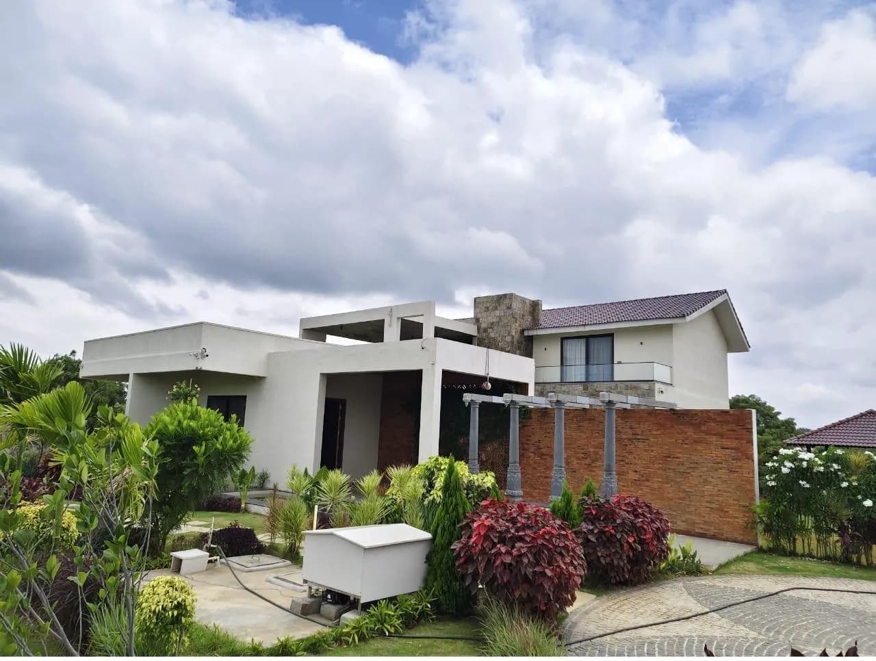 The farmhouse at The Nature's Elegance, Peddamangalaram, Moinabad